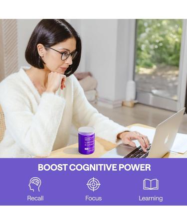 Brain Supplements for Memory and Focus Phosphatidylserine Supplement 600MG & L-Carnosine Brain Food & Energy Booster for Women Men Derived from Sunflower Lecithin 60 Phosphatidyl Serine Pills - Buy Online on GoSupps.com