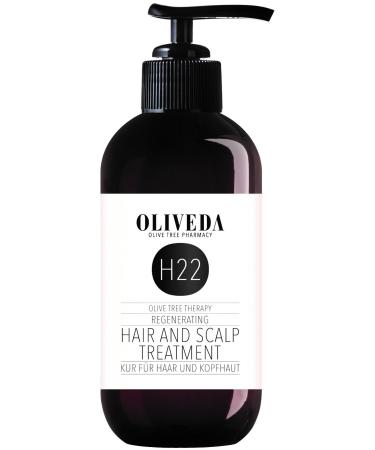 Oliveda H22 - cure for hair and scalp - Regenerating |Hair cure for dry hair hair care for gloss & damaged hair - 250 ml