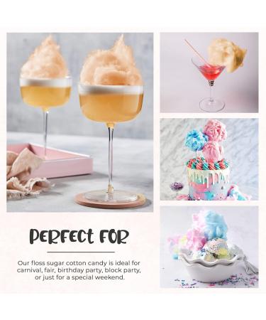 Baking Beauty and Beyond Premium Floss Sugar for Cotton Candy - Cotton Candy Flossing Sugar with Natural Ingredients Perfect for Every Occasion Bulk Floss Sugar 800g - Chocolate Flavour - Buy Online on GoSupps.com
