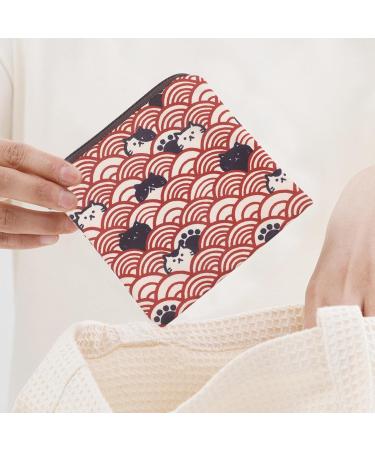 Sewoart 2-in-1 Well-Being Decorative Case & Makeup Bag for Women | Stylish Tampon Organizer & Breastfeeding Inserts Wallet | Ideal for Outdoors & Driving License Storage - Buy Online on GoSupps.com