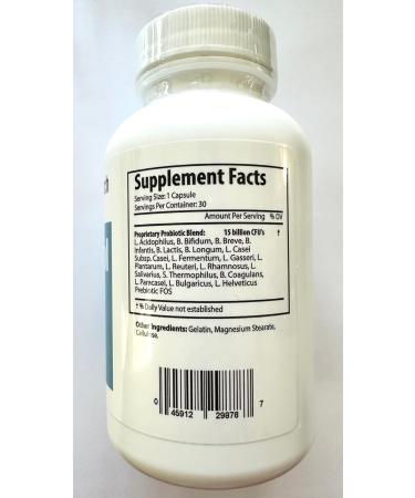 Probitrinol Probiotic Supplement Digestive Health 30 Capsules Health Reserch Institute White - Buy Online on GoSupps.com