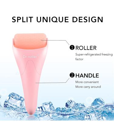 Dr.roller Ice Roller for Face and Eye - Facial Skin Care Tool for Pain Relief, Puffiness Reduction and Minor Injuries - Silicone Face Ice Roller - Buy Online on GoSupps.com