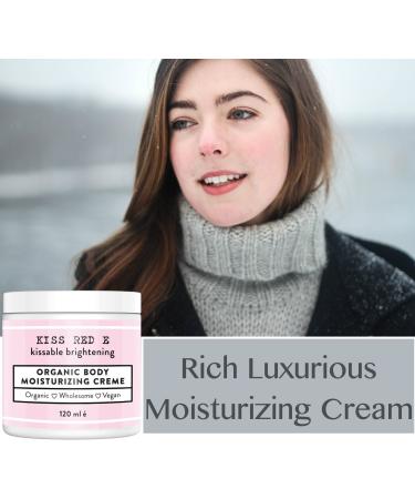 Best Anti Aging Body Cream - Vegan Organic Moisturizing Cream for Face Hands & Body | 4 OZ Natural Dry Skin Solution - Buy Online on GoSupps.com