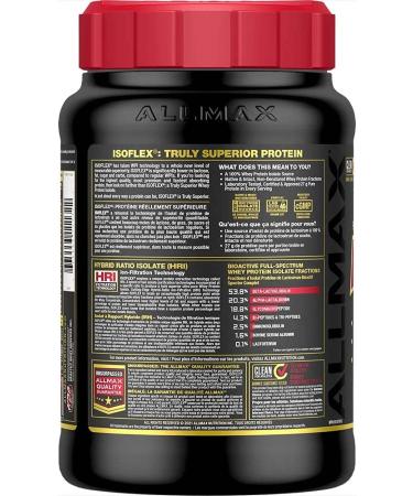 ALLMAX Nutrition Isoflex 100% Whey Protein Isolate Vanilla 2lb - Ultra-Pure Protein Supplement - Buy Online on GoSupps.com