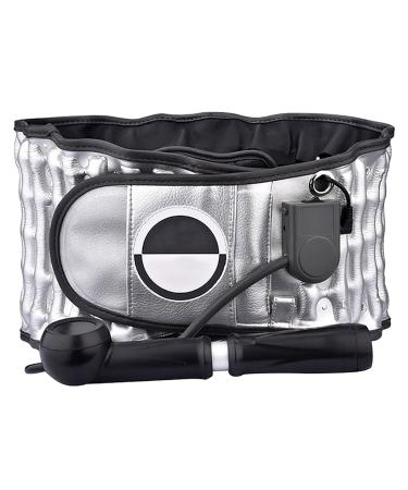RKXKJ inflatable waist support lumbar spine support protection 2 temperature levels adjustable size hot moxibusion physiotherapy for the treatment of lumbar spine