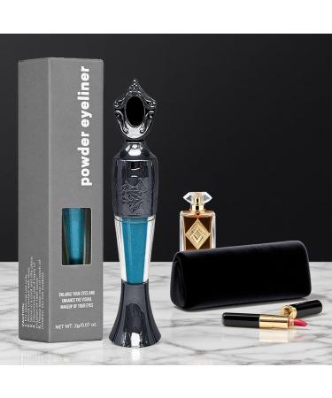 TyCylKu Powder Eyeliner 2g Eyeliner Waterproof Powder Natural Powder Eyeliner Natural Egyptian Cabbage Eyeliner Waterproof and Smudgeproof for Eye Contour Makeup 3 - Buy Online on GoSupps.com