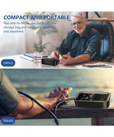 Buy Blood Pressure Monitor with Extra Large Cuff (13-21) - Accurate Upper Arm BP Machines for Adults - Smart Rechargeable Home Use 2023 - Buy Online on GoSupps.com