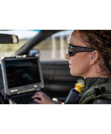 Wiley X Omega Captivate Polarized Sunglasses | ANSI Z87 Safety Glasses for Men and Women | UV Eye Protection for Shooting, Fishing, Biking, Extreme Sports | Matte Black Frames, Smoke Grey Lenses - Buy Online on GoSupps.com