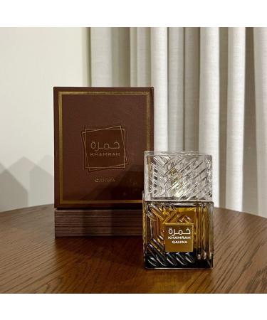 Qahwa Khamrah Long Lasting Eau De Parfum For Men and Women Unisex 100 ML (3.4 fluid ounce) - Buy Online on GoSupps.com