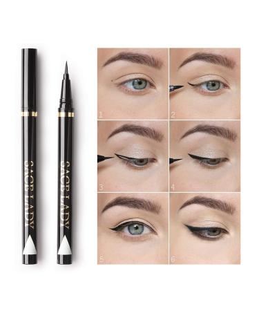 SACE LADY Waterproof Liquid Eyeliner Pen - Long Lasting, High Pigmented, Smudge-proof Eye Liner 0.8g - Buy Online on GoSupps.com