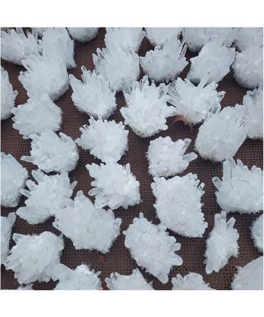 Crystal Rough Natural Crystal Rough Natural Clear Crystal Quartz Cluster Decoration White Cluster Dryse Geode Reiki Column Point Decoration 1-1.2kg - Buy Online on GoSupps.com