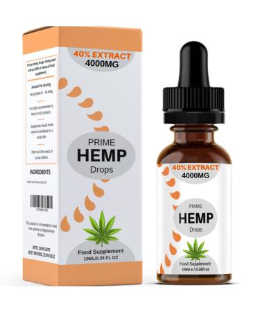 Anjeca | Hemp Seed Oil | 4000mg | Made in UK | Comes with Cbd Oil Dropper CBD Users Guide