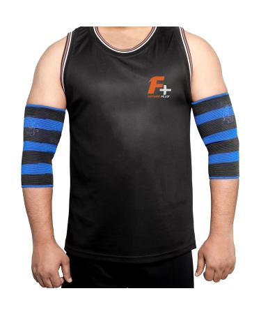 Buy Elbow Compression Sleeve Support Brace (M-L) - Best for Pain Relief & Injury Recovery - International Shipping Available - Buy Online on GoSupps.com