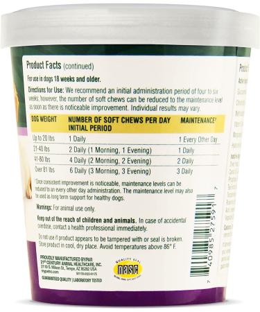 PetNC Natural Care Hip & Joint Soft Chews for Dogs - 90 Count - Buy Online on GoSupps.com