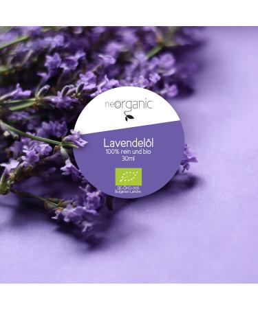Neoorganic Bio-Lavender Oil - 100% Natural Essential Oil for Sleep & Mood | 30ml Organic Lavender Oil - Buy Online on GoSupps.com