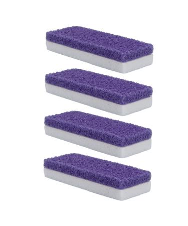 FOMIYES Lot De 4 R pes Pied Exfoliantes Dissolvant Pour Pieds De Peaux Mortes Outil De P dicure Apr s Bain Pierre Douce Et Poreuse