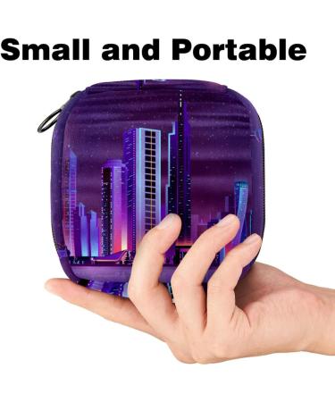 Modern City Women's Binding Pocket Bags Stylish Large Menstruation Cup Storage with Zipper for Tampons Panty Liners & Period Inserts Ideal for Girls & Women - Buy Online on GoSupps.com