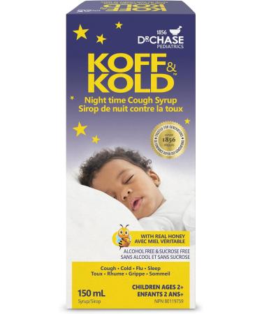 Dr Chase Pediatrics Koff & Kold Night-time Cough Syrup - Buy Online on GoSupps.com