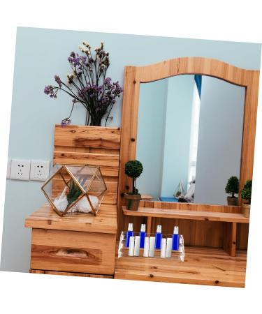 Angoily Storage Organizer 2pcs Cosmetic Storage Box Cosmetics Organizer Desktop Cosmetics Rack Makeup Box Eye Shadow Office 31X13X8.5CMx2pcs Transparentx2pcs - Buy Online on GoSupps.com