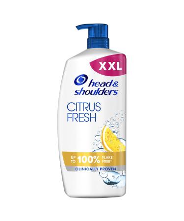 Head & Shoulders Citrus Fresh Anti Dandruff Shampoo For Greasy Hair 1000ml Up to 100% Flake Free Clinically Proven For Any Hair and Scalp Type For Daily use Clean Feeling XXL Citrus Shampoo - Buy Online on GoSupps.com