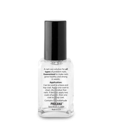 Prolana Nail Optimizer - Extra Strong Strengthener Base Coat for Weak, Damaged Nails | 0.5 oz - Buy Online on GoSupps.com