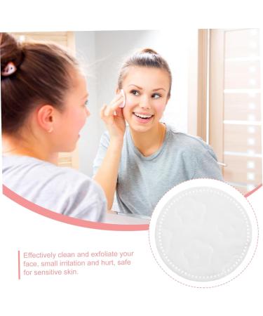 DOITOOL 1 Round Cotton Pad Exfoliating Cotton Rounds for Face Facial Cleansing Rounds Nail Wipe Pads Cotton Pads Premium Cotton Rounds Cleaning Cotton Pure Cotton White Cosmetic - Buy Online on GoSupps.com