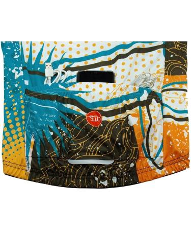 Women's Bicycle Clothing | Summer Bike Jersey Set & Gel Cycling Cushions | Multicolored Breathable Short-Sleeved M NV-15 - Buy Online on GoSupps.com