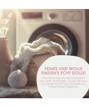 Jean & Len Fiber-Saving Fine Detergent for Wool & Delicates - Vegan Stain Protection 1L - Buy Online on GoSupps.com