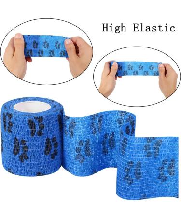 Veraing Self-Adhesive Bandage for Pets | Elastic Cohesive Bandages for Dogs & Horses | 6 Rolls for Wrists & Ankles - Buy Online on GoSupps.com