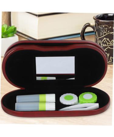 Partykindom Double-Sided Glasses Case - 2 in 1 Travel Accessories for Women | Hard Case for Double Glasses - Buy Online on GoSupps.com