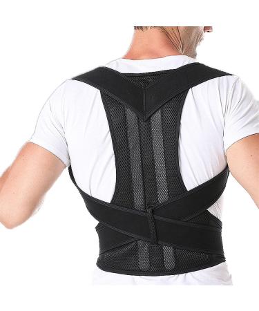 Back Support - Adjustable Back Brace - Posture Corrector Belt W/Lumbar Support for Lower Upper Back Pain - Waist Trainer Vest Tummy Control Body Shaper (Size : XXXL) (X)