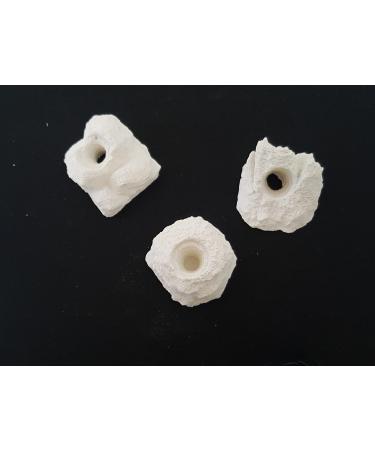 Reef-Geeks Frag plug 3pcs small Frag rock set sps lps marine coral frag racks.