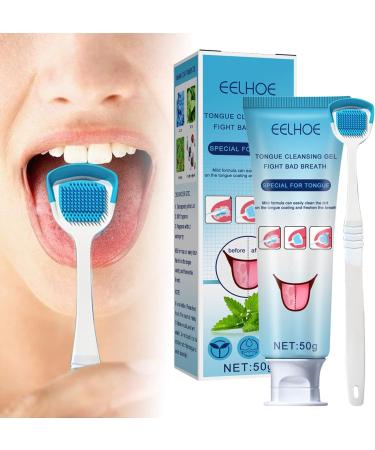 Nupaque Tongue Cleaning Gel & Oral Hygiene Set | Best for Smokers Drinkers & Fresh Breath - Buy Online on GoSupps.com