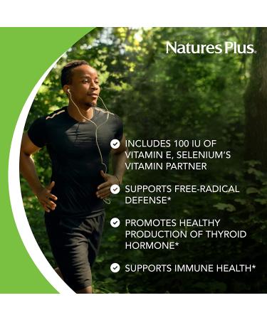 Buy Nature's Plus Super Selenium 200 mcg - High Potency 90 Tablets for Immune Support - Buy Online on GoSupps.com