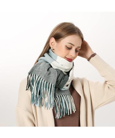 Women's Elegant Triangular Winter Scarf - Stylish Print Button Bib Scarves for All Seasons - Buy Online on GoSupps.com