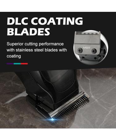 VGR Professional Hair Clippers for Men Electric Adjustable Hair and Beard Trimmer USB Rechargeable T Blade Hair Cutting Kit LED Display Barber Clipper VGR-269 - Buy Online on GoSupps.com