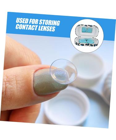 Homsfou Lens Holder - Colorful Contact Lens Container & Organizer for Travel | Eye Care Storage Box - Buy Online on GoSupps.com