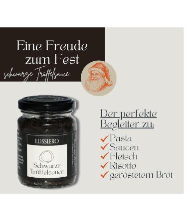 Buy Pack of 6 Lussiero Black Summer Truffle Sauce - Authentic Salsa Tartufata Tapenade 80g - Buy Online on GoSupps.com