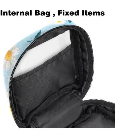 Women s Band Storage Pocket - Large Capacity Menstrual Cup & Makeup Organizer | Travel-Friendly Sunflower Pattern | 4.7x6.6 in - Buy Online on GoSupps.com