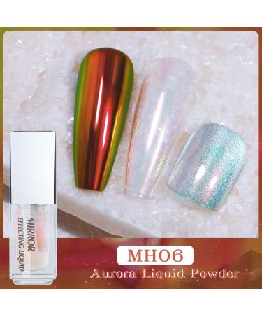 CAOQAO New Nail Beauty Liquid Powder Powder Nonfading Powder Liquid Powder Fairy Powder Manicure 5ml Gel Base Coat And Top Coat (F One Size) 1 count (Pack of 1) F - Buy Online on GoSupps.com
