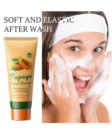 TUOSHITONG Face Wash - Gentle Exfoliating Facial Cleanser for Facial Makeup Remover and Cleaning for Sensitive Skin Cleanses without Clogging Pores Residue-Free Suitable For All Skin Types 3.53 oz - Buy Online on GoSupps.com