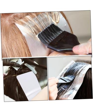 Homoyoyo Lot De 100 Feuilles Isolantes Pour Teinture Capillaire Applicateur De Couleur Capillaire Peigne Balayage Surligneur Transparent Planche De Coloration Film - Buy Online on GoSupps.com