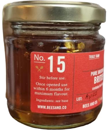Chillies in British Honey - Spicy British Orange Habanero Chillie in RAW UK Honey (114g Glass jar) - Buy Online on GoSupps.com