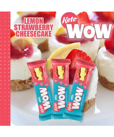 ANS Performance Lemon Strawberry Cheesecake Bars 1.41 oz - Pack of 12 - Buy Online on GoSupps.com