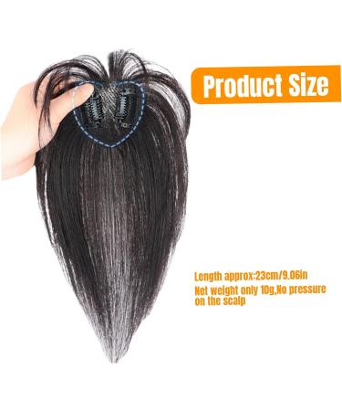 Clip In Fringe Clip in Bangs Natural Fringe Clip In Hair 360 Cover Clip On Fringe Breathable Bangs Hair Clip Wispy Hair Fringe Clip Fake Bangs for Women - Buy Online on GoSupps.com