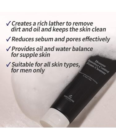 Buy The Skin House Deep Cleansing Foam for Men - 4 Ounce | International Shipping Available - Buy Online on GoSupps.com