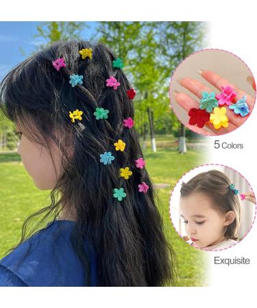 Hanyousheng 200Pcs Multicolor Hair Ties and 15Pcs Mini Hair Clips Set for Girls and Women - Buy Online on GoSupps.com
