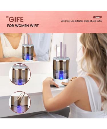 Buy Ideashop Electric Makeup Brush Cleaner - Automatic Spinning Device for All Makeup Brushes | Deep Clean & Gentle Care | Perfect Gift for Women - Buy Online on GoSupps.com