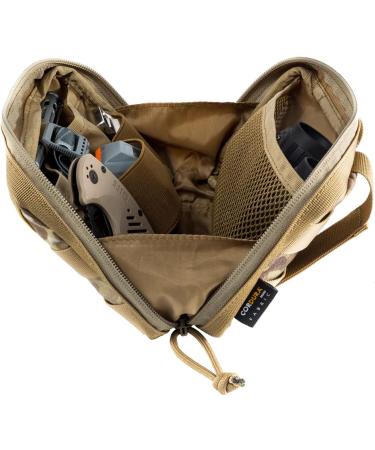 OneTigris Small MOLLE Pouch - Tactical Admin Organizer Utility Waist Pack - Buy Online on GoSupps.com