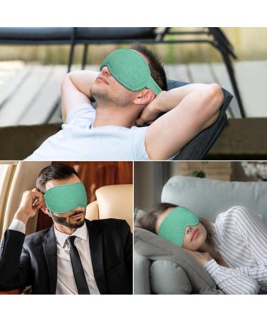 Buy Gritin 100% Light Blocking Sleep Mask - Ergonomic 3D Design Ultra Soft & Comfortable - Perfect for Men & Women - Ideal Eyelash-Friendly Sleeping Glasses in Cyan - Buy Online on GoSupps.com